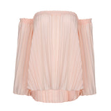Women Tops Off Shoulder